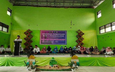 PEMBUKAAN PESANTREN KILAT (SANLAT) MAN 1 PANDEGLANG PADA RAMADHAN TAHUN 1443 H/2022 MHUN