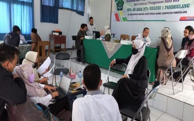 Kemenag Pandeglang Adakan Pendampingan LPJ BOS Madrasah